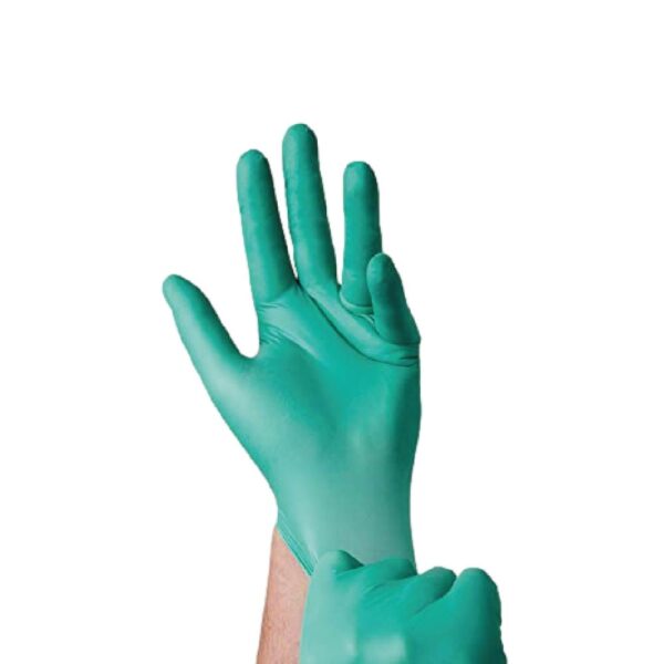 guantes verdes